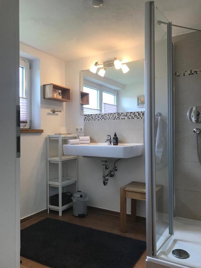 Ferienhaus Westerbuchberg Ubersee Bagian luar foto