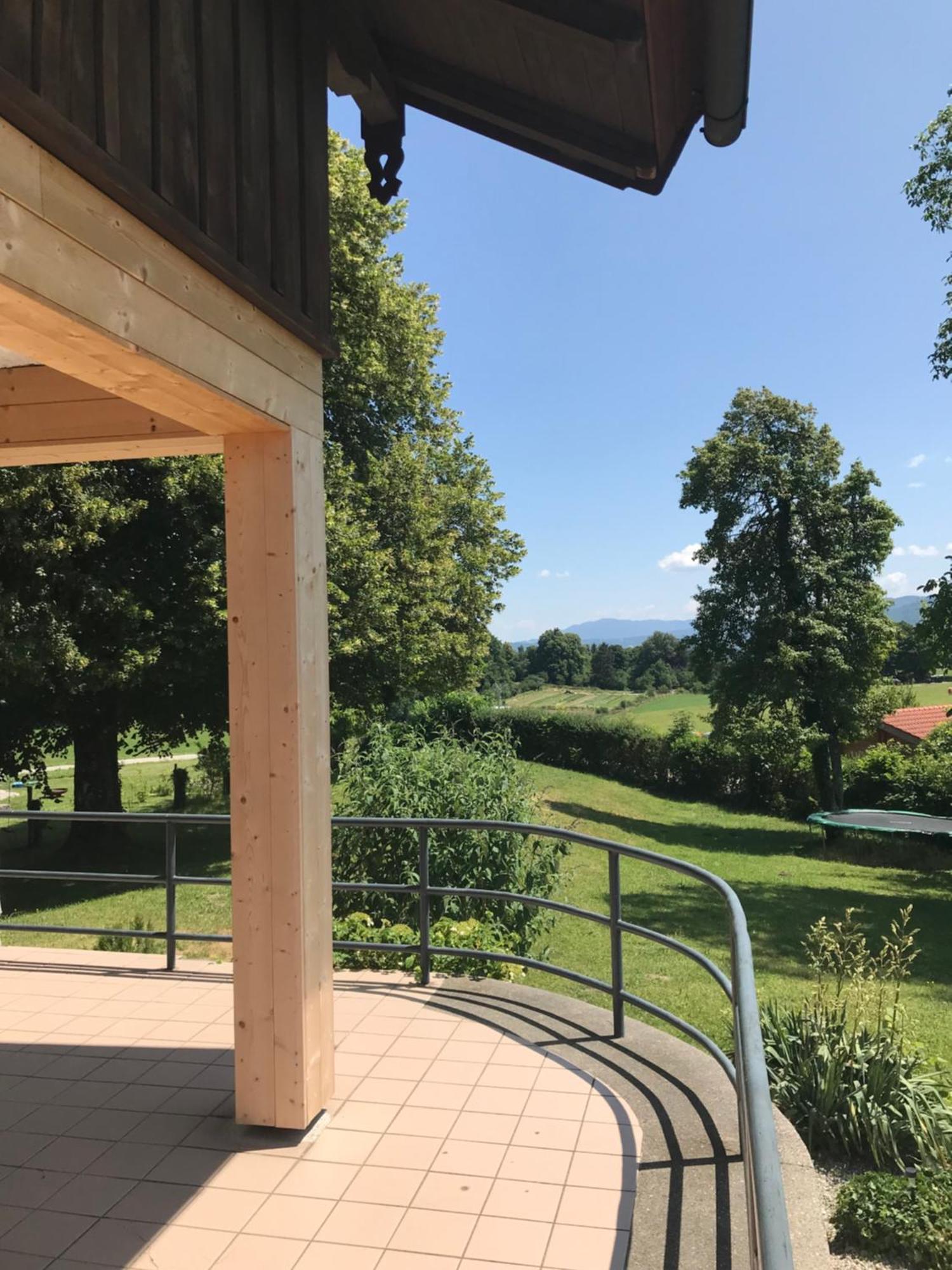 Ferienhaus Westerbuchberg Ubersee Bagian luar foto