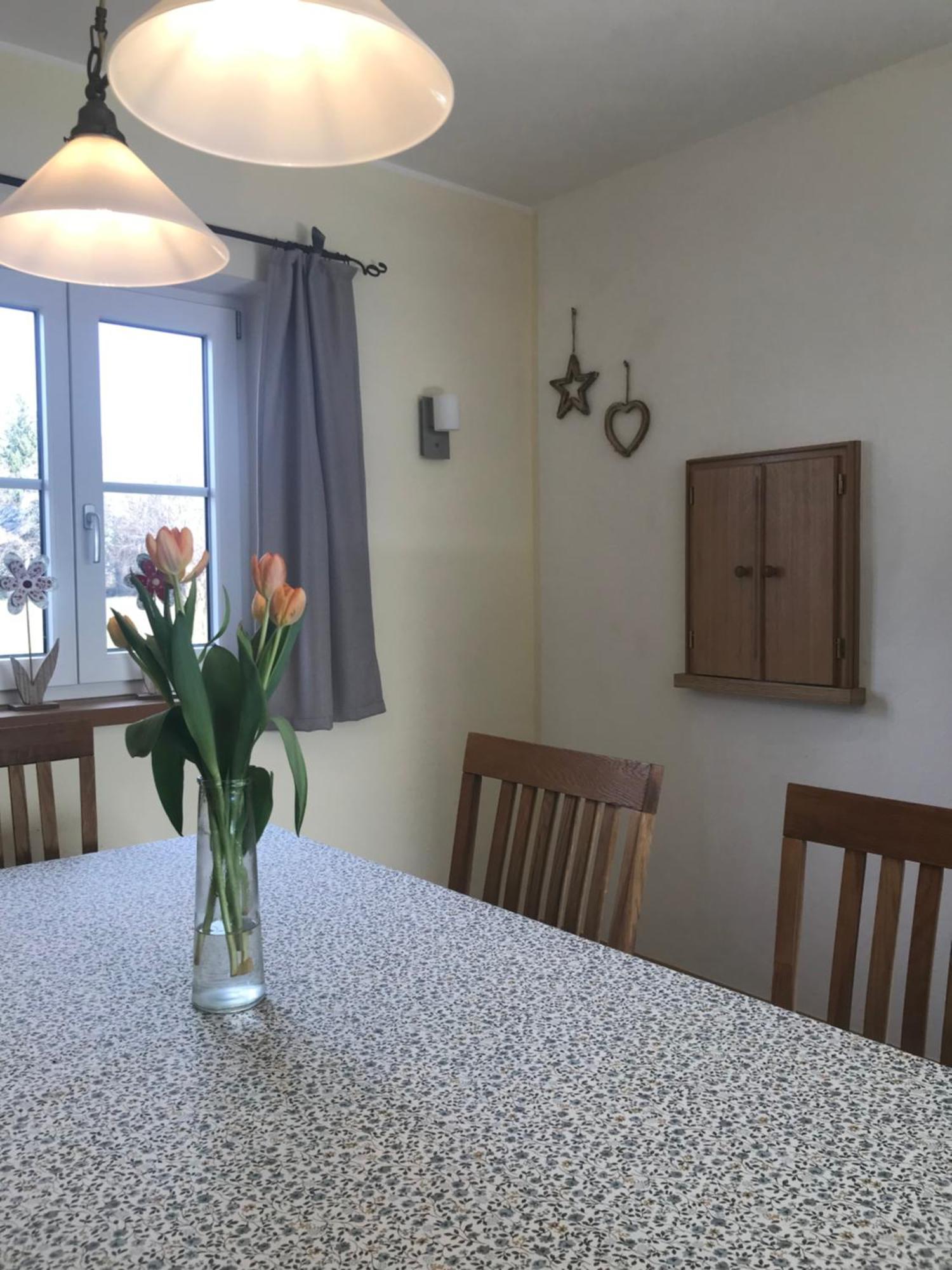 Ferienhaus Westerbuchberg Ubersee Bagian luar foto