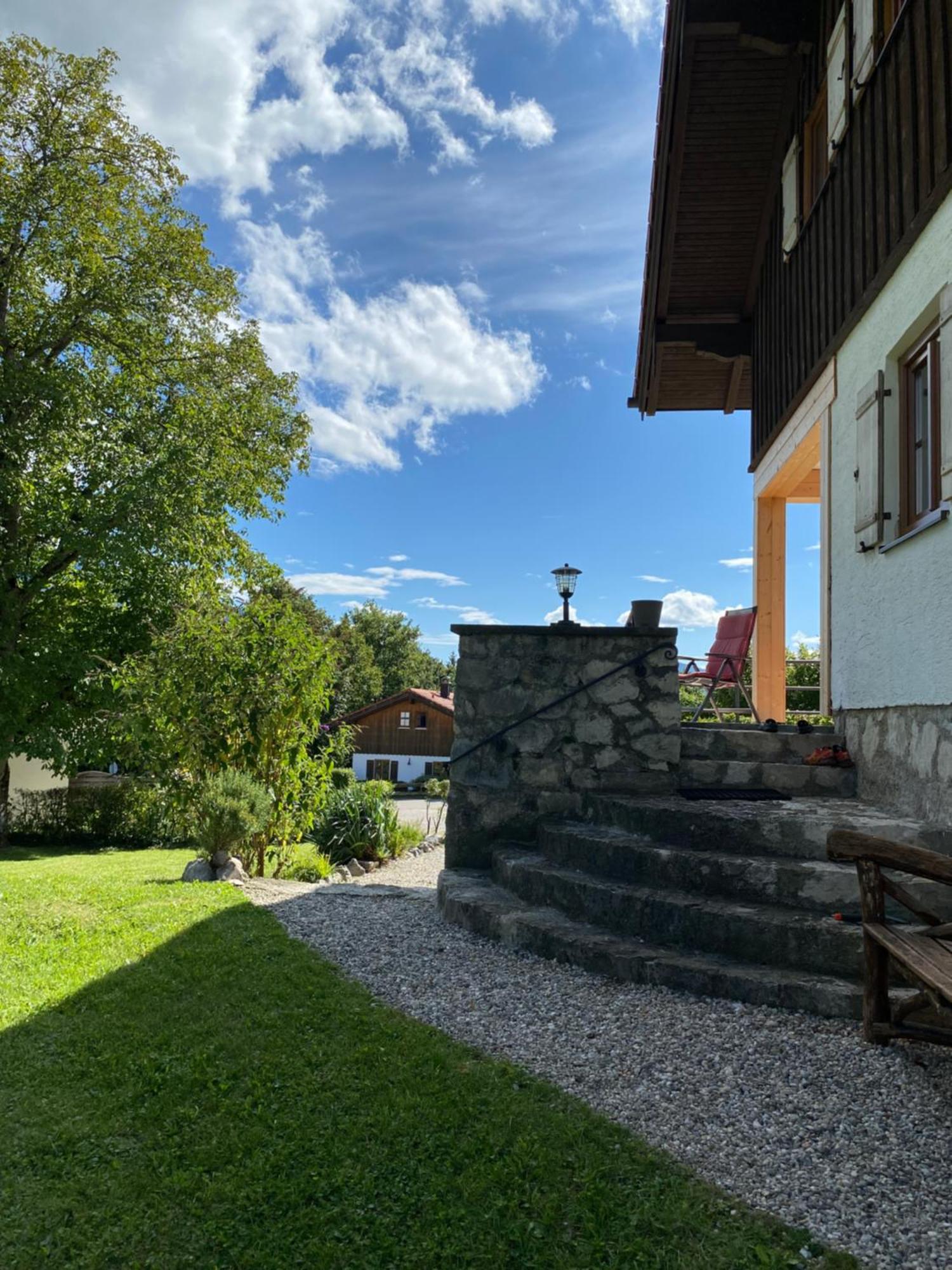 Ferienhaus Westerbuchberg Ubersee Bagian luar foto