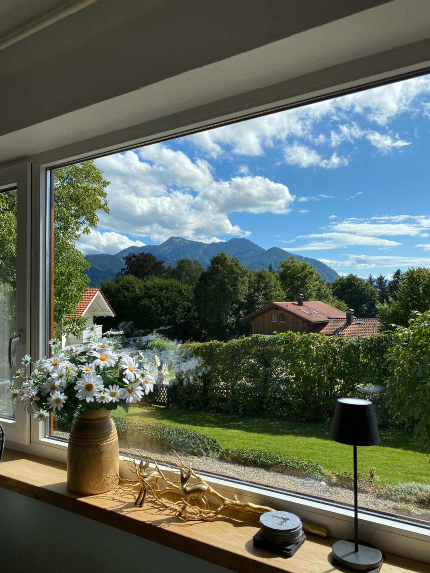 Ferienhaus Westerbuchberg Ubersee Bagian luar foto