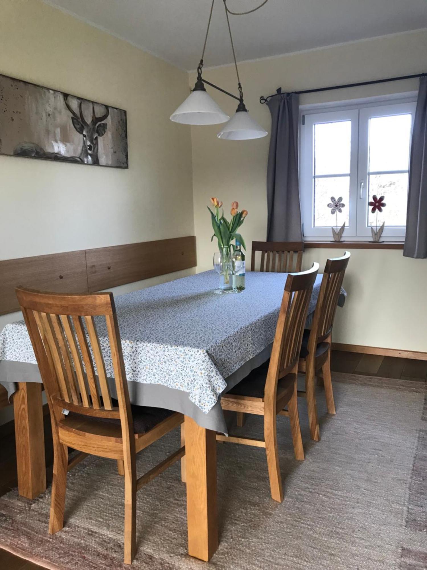 Ferienhaus Westerbuchberg Ubersee Bagian luar foto
