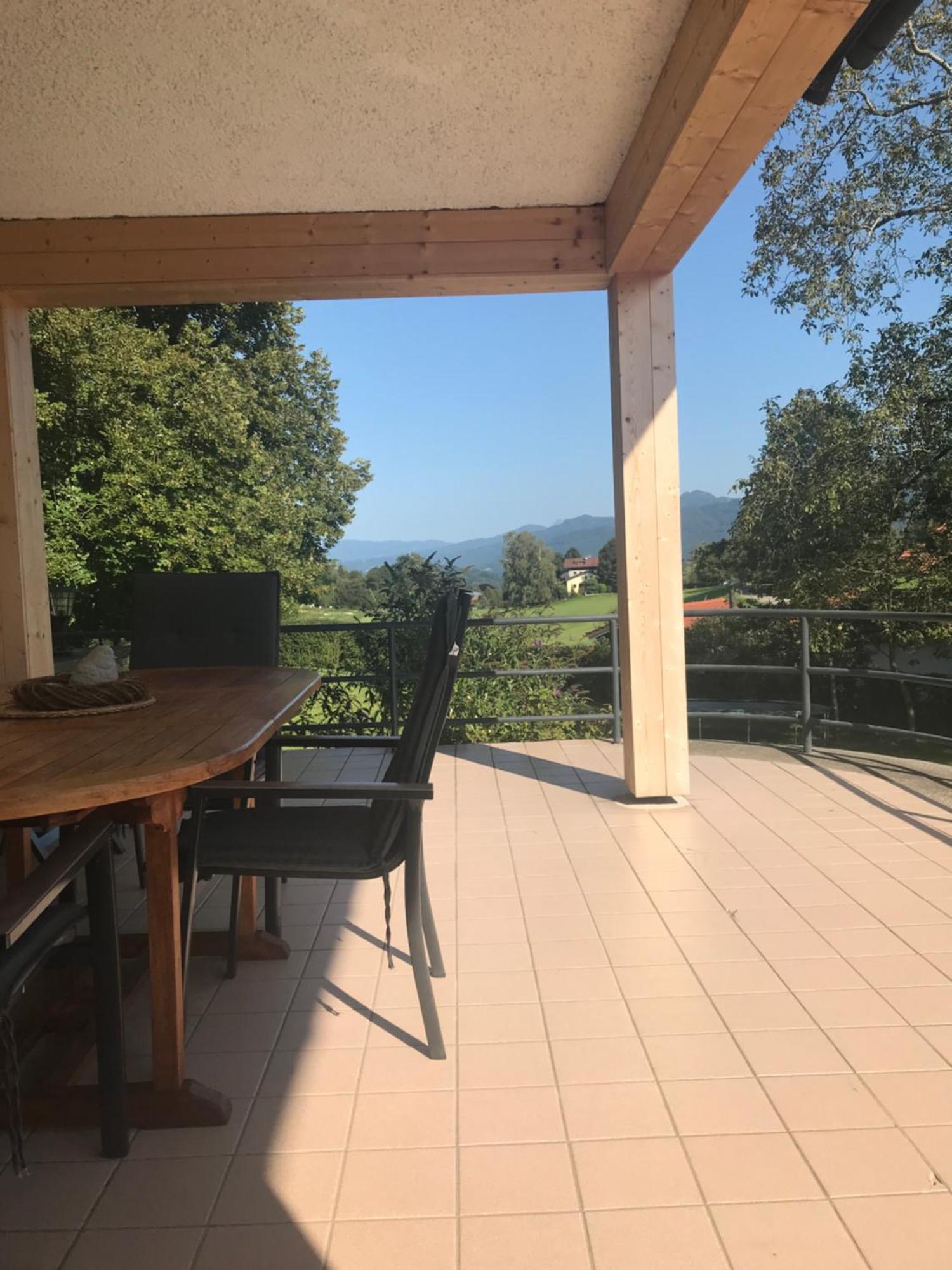 Ferienhaus Westerbuchberg Ubersee Bagian luar foto